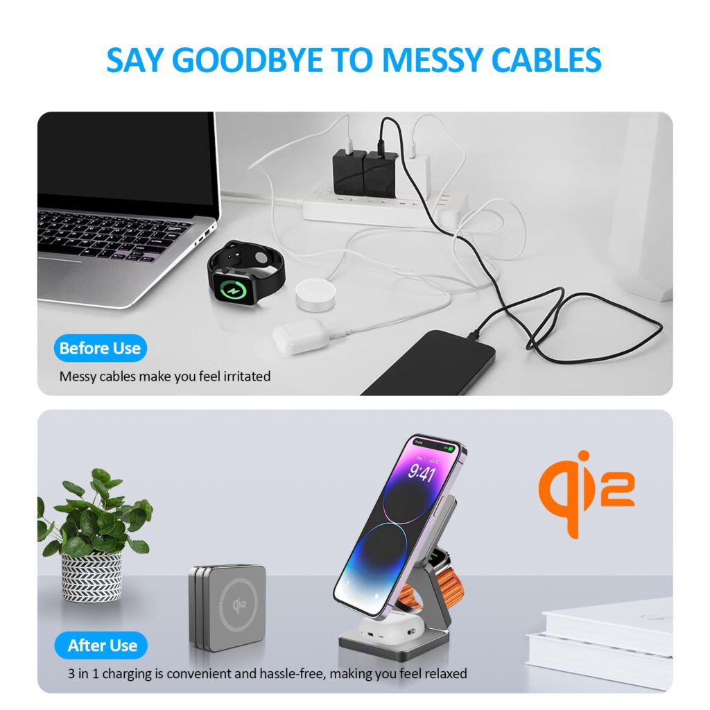 say goodbye to messy cables-wireless-charger